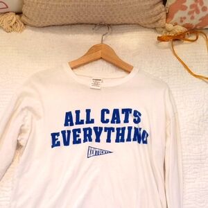 White Victoria's secret Kentucky wildcats